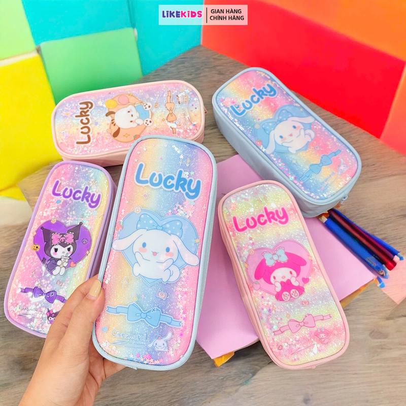 HỘP BÚT NHŨ cho bé gái hoạ tiết cute - LikeKids