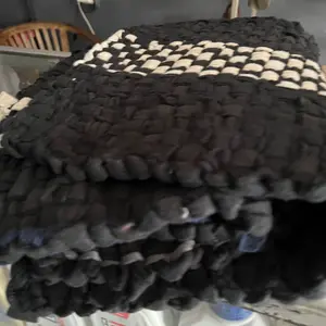 KESET ANYAM ISI 5PCS HOMEMADE TEBAL ukuran 55x35 Kain Karpet Perca