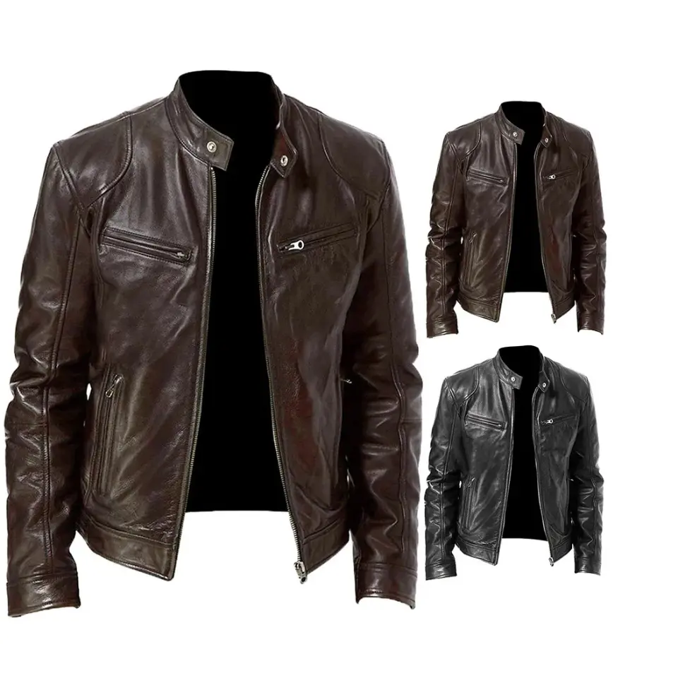 Jaket Kulit Pria Terlaris & Jaket Semi Kulit Pria Terbaru