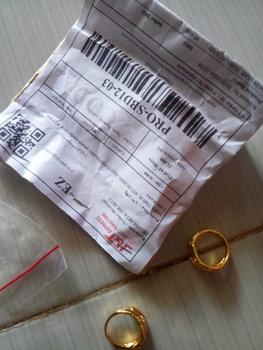 Product Review of CINCIN ULAR TERBUAT DARI KOIN ASLI ANTI LUNTUR ANTI KARAT from S**a 1