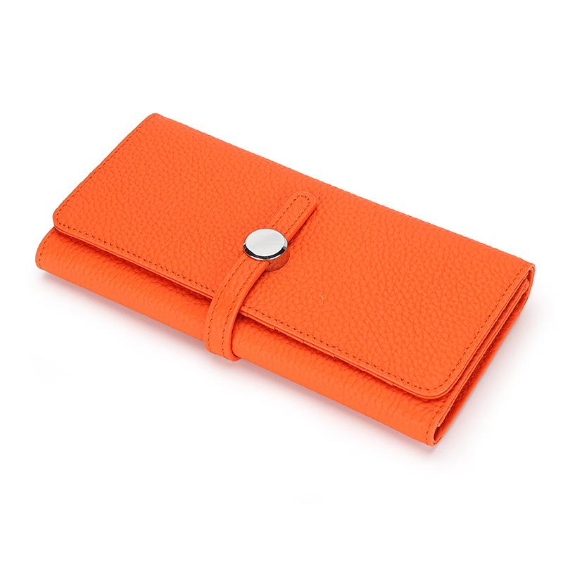 Sosialita Doogun Long Wallet Genuine Leather Dompet Kulit Asli Dompet Panjang Wanita Dompet HP