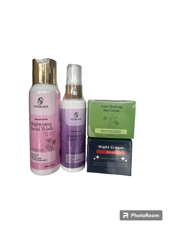 (FREE GIFT/GRATIS ONGKIR/COD) PAKET WAJAH PUDAK SARI Healthy & Natural Skin 4