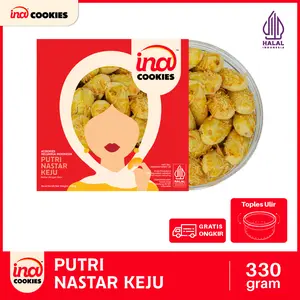 Ina Cookies Nastar Keju Gold Kue Kering Premium Nastar Keju ( RAPUH)
