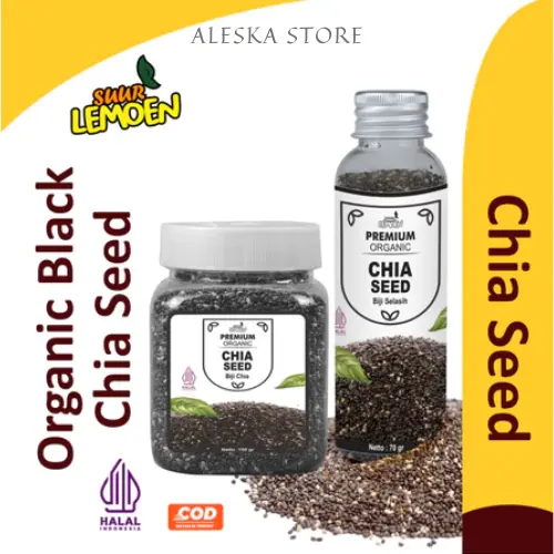 SUUR LEMOEN Chia Seed Organic Premium 70 gram - BY SUUR LEMOEN DISTIBUTOR MY WAY STORE