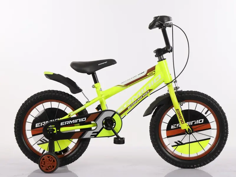 Sepeda Anak BMX Erminio 18 Inch dengan Musik - Outdoor Ban Roda Lampu 3