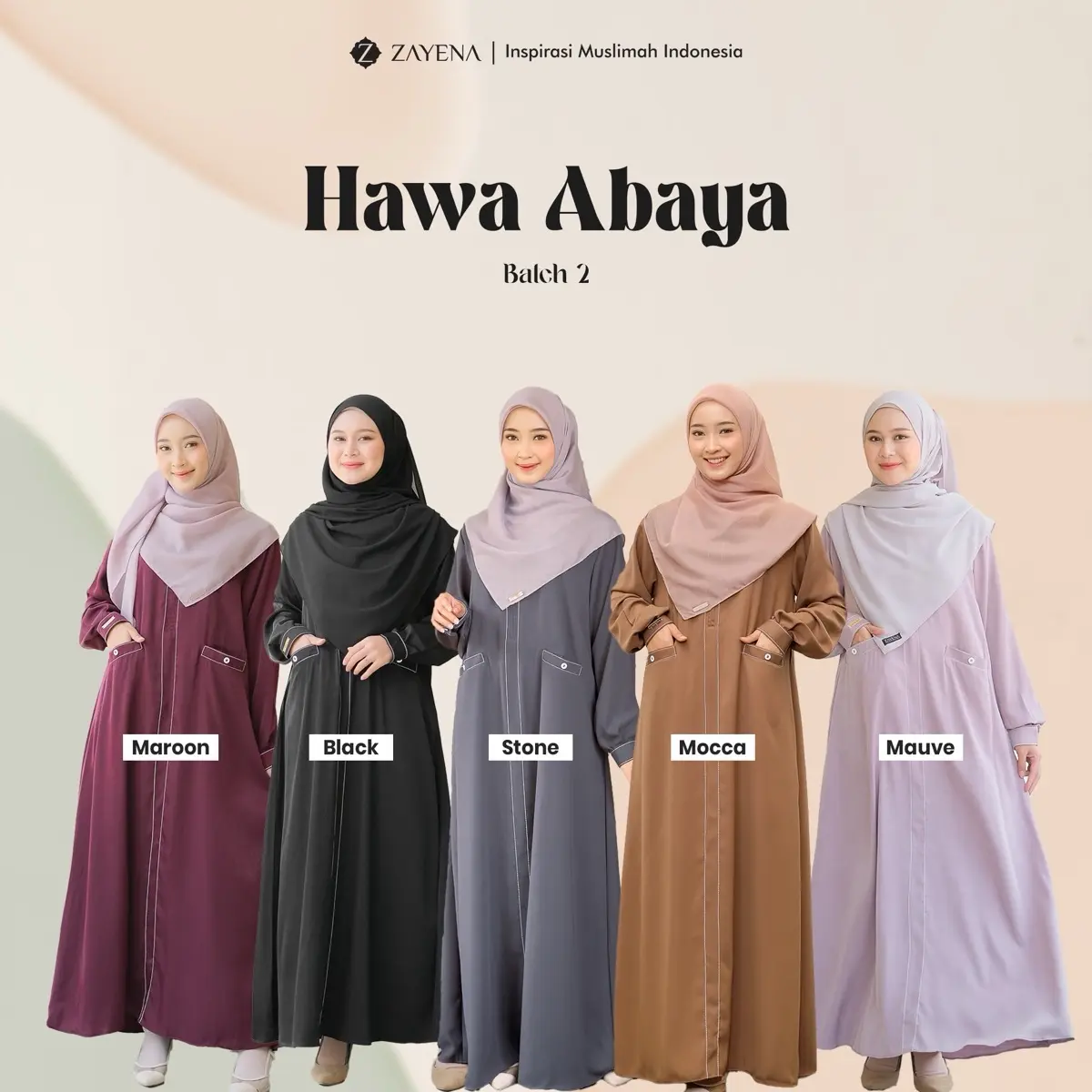 Hawa Abaya | Gamis Dewasa - Abaya Umroh | Abaya Daily