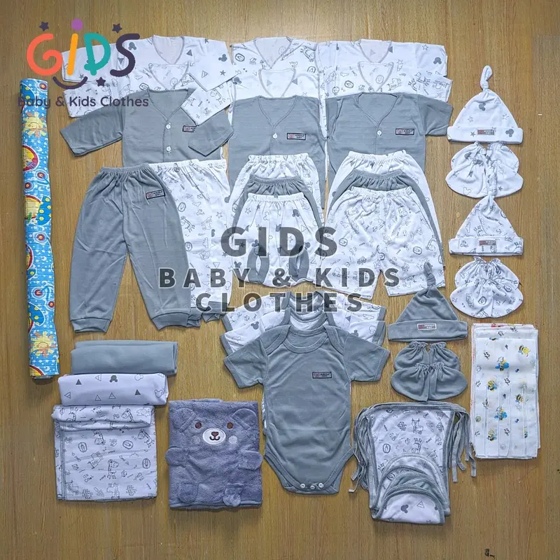 Gids Baby 53 Pcs Perlengkapan Baju Bayi Baru Lahir Gift Set Kado Paket Lahiran Lengkap Parsel newborn 2