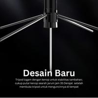 Gambar Touitech Tongsis 179cm Pasak Paku Pasir Tanah Remote Bluetooth Anti Badai 4 Kaki Kokoh Alluminium JM179 - JM179 179cm - Black dari Touitech.Indonesia Kota Administrasi Jakarta Barat 4 Tokopedia