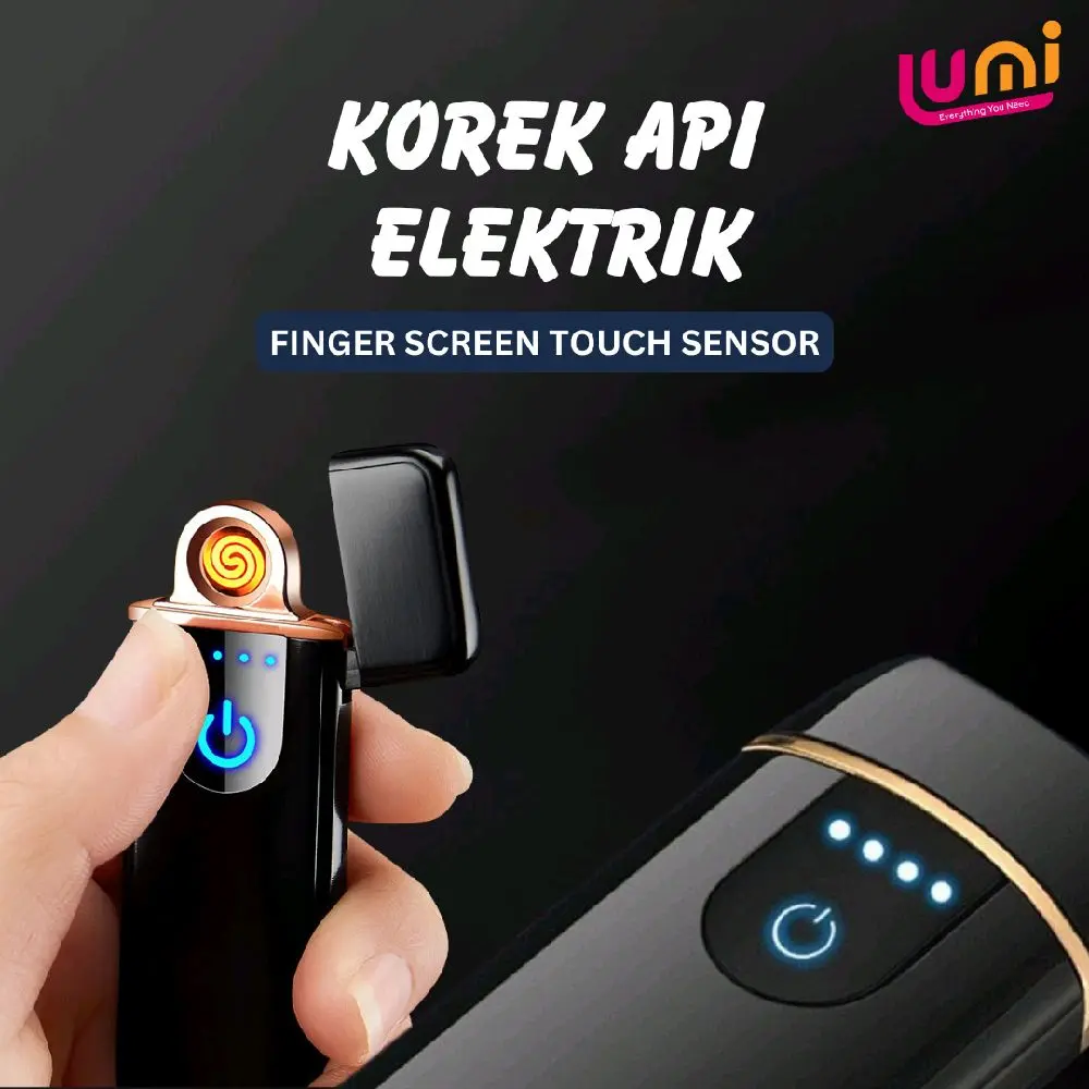 Korek Api Elektrik Kekinian Viral Trending Elegan Besi