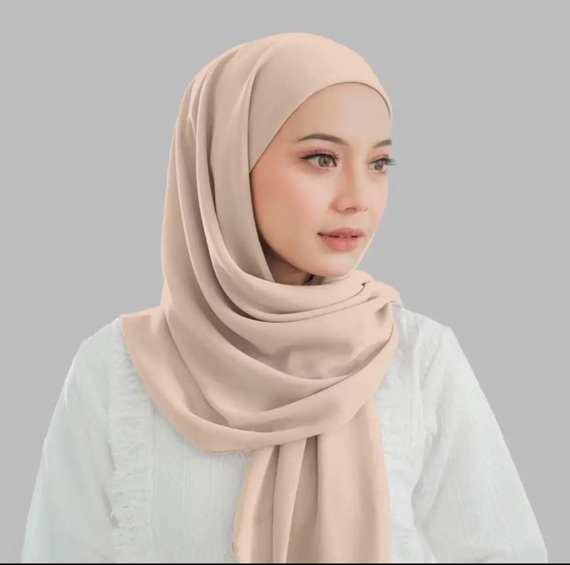 HIJAB SEGIEMPAT INSTAN INNER PREMIUM 2 LAYER