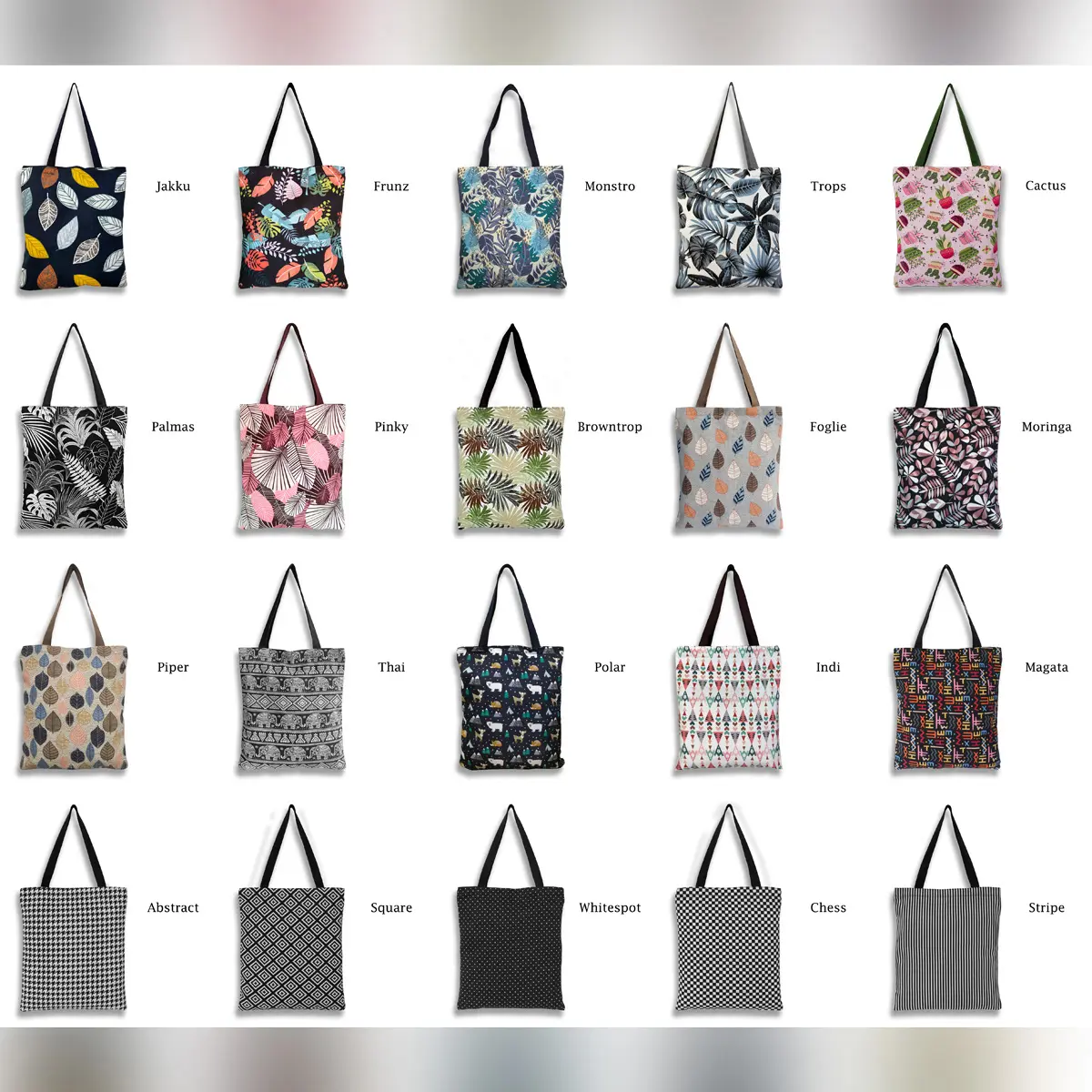 TOTEBAG / TOTE BAG BAHAN KANVAS KUAT DAN TRENDY / TAS TOTE 40x34cm