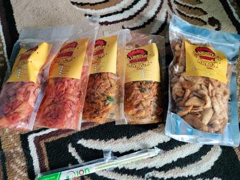 Product Review of OTAK OTAK KRISPY KRIBOW 200 GRAM - OTAK OTAK CEMILAN VIRAL from ** 0