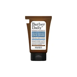 Barber Daily Bright Radiance Face Wash 100mL Kering Kotoran