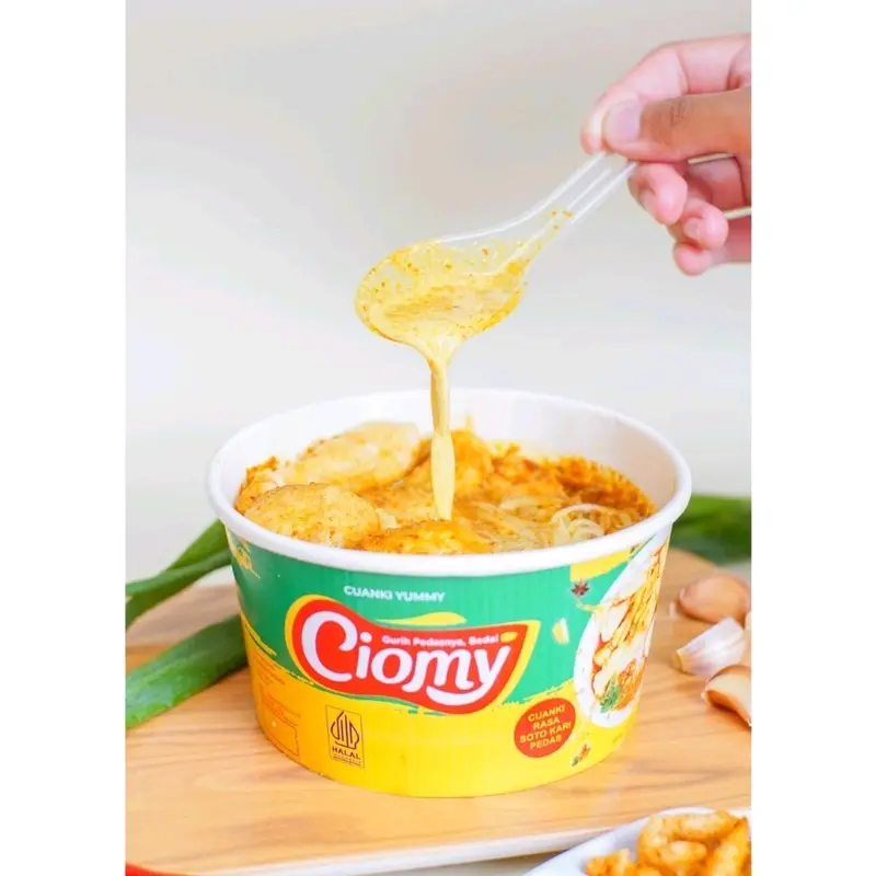 Ciomy Cuanki instant Cuanki Kereta Rasa Kari Soto Pedas 1