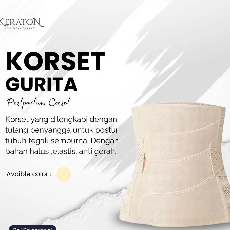 Korset Stagen Ibu Melahirkan |  Pelangsing Pengecil Perut Buncit Wanita Pasca Melahirkan Setelah Caecar Maternity Premium 4 Step