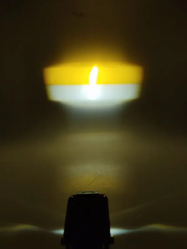 LAMPU TEMBAK SOROT LUMINOS Q5 MINI SHOOTING LIGHT IP68 SUPER TERANG PUTIH KUNING 2 WARNA 8