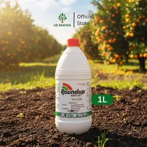 Roundup 1 Liter – Herbisida Pembasmi Gulma & Rumput Bandel | Obat Rumput Cepat Mati