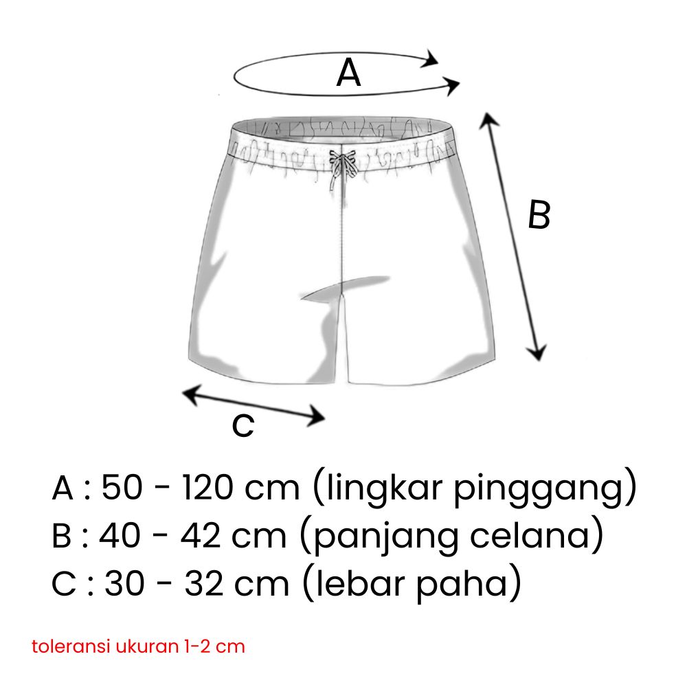 Luxurious - Boxer Reflektif Nyala Star Hitam Boardshort | Celana Pendek Luxurious - Boxer Reflektif Nyala Star Hitam Boardshort | Celana Pendek