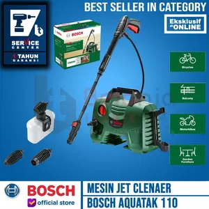 Bosch Jet Cleaner Long Lance Aquatak 110 1300W Mesin Steam AQT 110