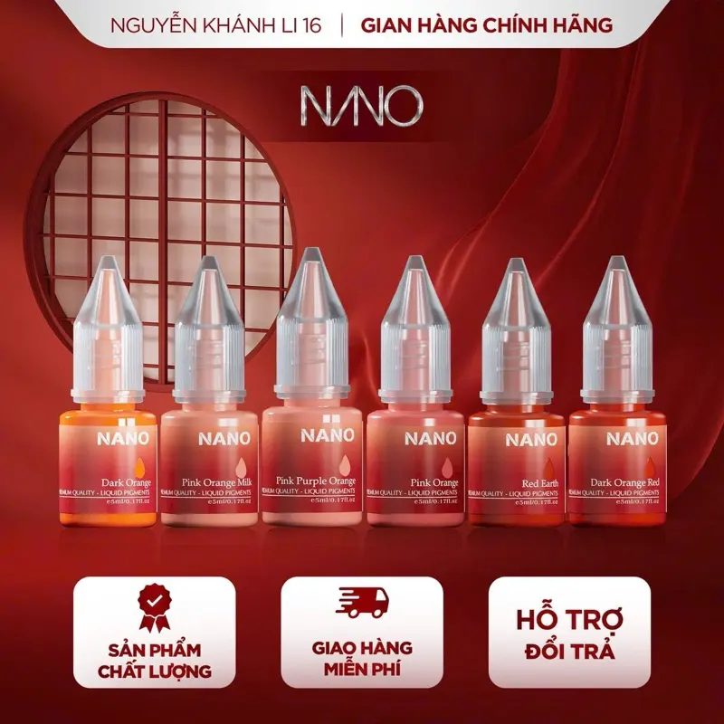 [Mực Viết Bút Máy Nano Học Sinh] - Mực MÔI ,MÀY - Chai 5ml
