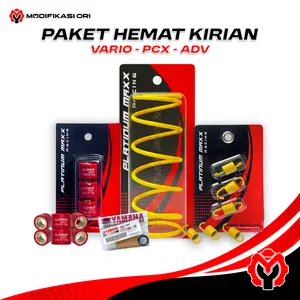 Paket HEMAT CVT Racing Vario PCX ADV 125 150 160 Old LED Bolam – Upgrade Tarikan Enteng MOTOR MATIC | Modifikasi Ori