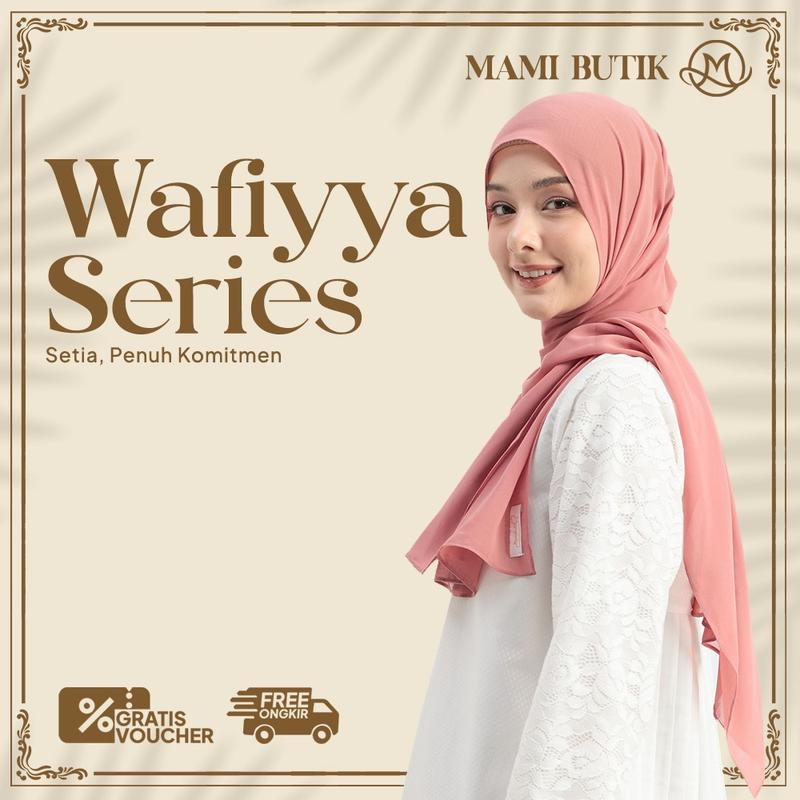 Wafiyya Series Mamibutik - Hijab Pashmina 0