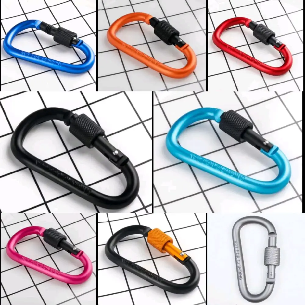 Gantungan Carabiner Aluminium 6D Quickdraw  Karabiner Backpack