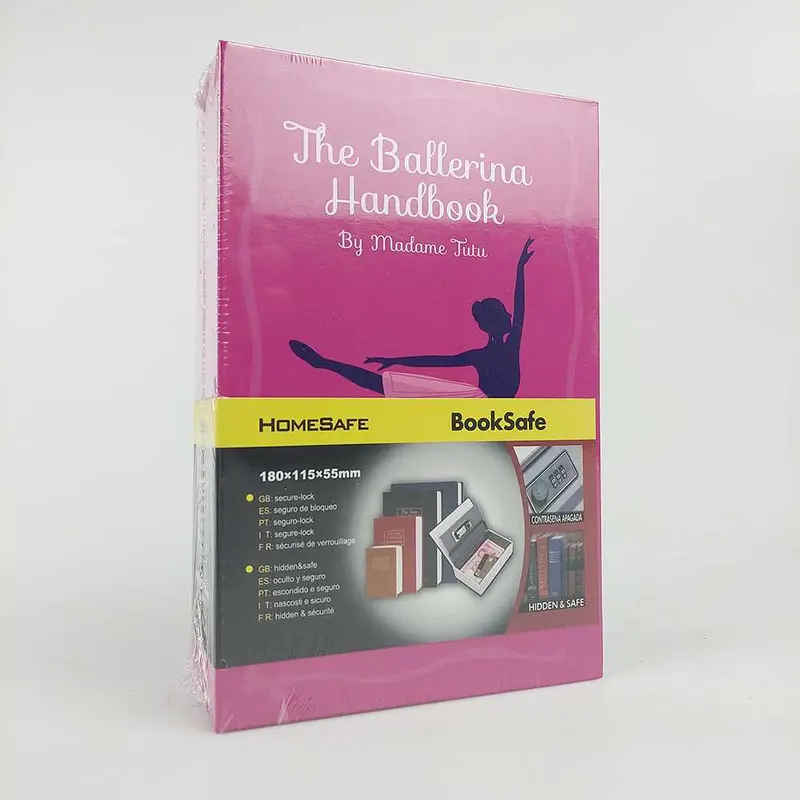 COD HOMESAFE Brangkas Berangkas Brankas bentuk buku kunci penyimpanan uang pribadi Hidden Safety Box Book Password Lock Size S KBS 801M 8