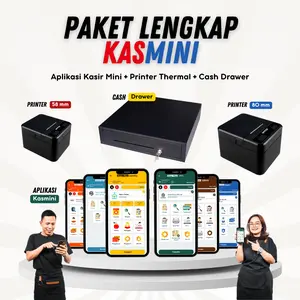 Paket Cash Drawer + Printer  - KASMINI