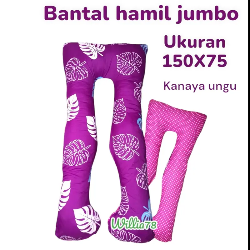 BANTAL KEHAMILAN/BANTAL HAMIL.JUMBO UKUTAN 150×75.BANTAL HAMIL + SARUNG Bunda Ibu 5