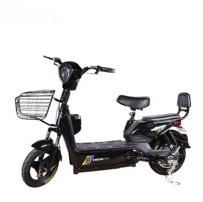 Sepeda Listrik Everstar Sepeda Listrik Dewasa Termurah - Hitam Outdoor 0