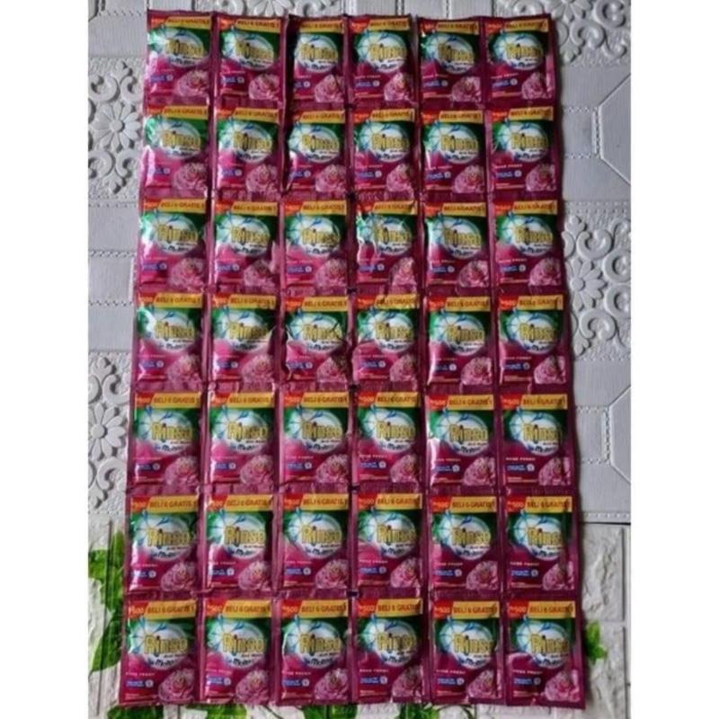 Rinso Cair - isi 30 sachet - kemasan renceng - isi 18 ml - pembersih pakaian- Warna RANDOM 0