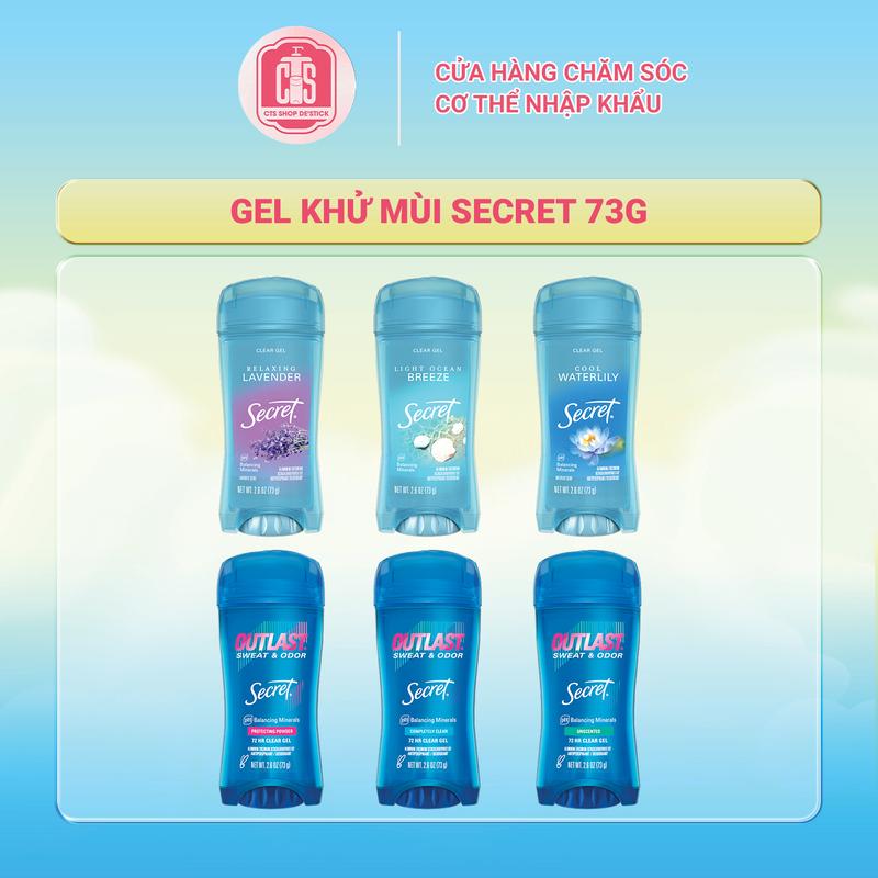 Gel khử mùi Secret 73g nữ hương Lavender / Powder / Completely - TikTok ...