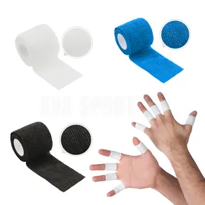 Finger Tape Taping Jari Tangan Olahraga Futsal Volly Spandex Wristape Merah Spandex Orange Size 5 Cm X 4.5 M Mencegah Cedera Otot Dan Sendi Meningkatkan Daya Penyembuhan Alami Tubuh