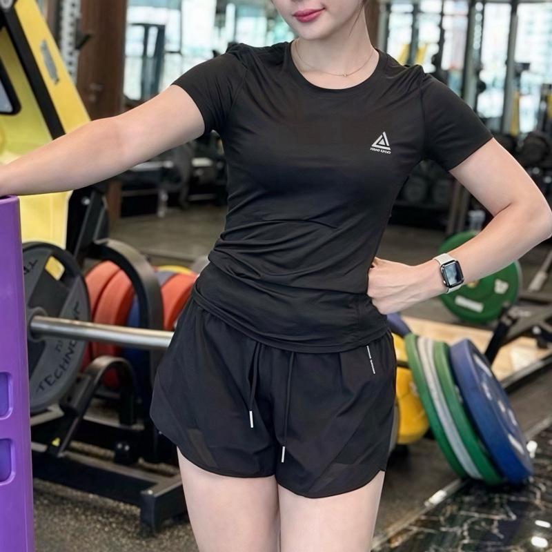 Bộ đồ đùi thể thao nữ NQ có túi khóa kéo 2 bên hông (có bán áo lẻ) Tập Gym, Yoga, Chạy Bộ , Pickleball