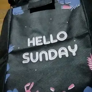TAS BEKAL MAKANAN KARAKTER LUCU LOKAL / LUNCH BAG KARAKTER BAHAN D600 BAGUS TEBAL