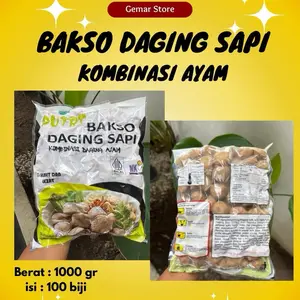 Bakso Sapi Mix Ayam isi 100 [1kilo]