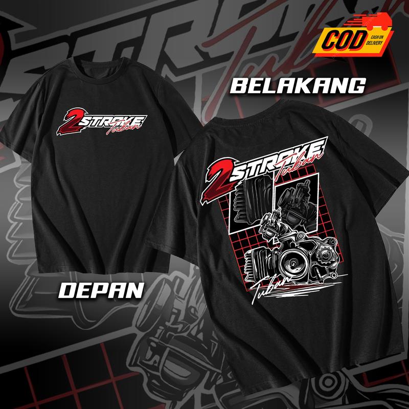 Product Introduction of Kaos 2 Stroke - Kaos Racing 2 Stroke - Kaos Kekinian - Kaos Viral - Kaos Terlaris - Baju Premium - Sablon Dtf - Kaos Murah | SS75 | 12