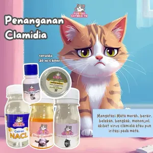 Furyou Cathealth Paket Mata Clamidia Anabul Sirup Wajib Simpan di Kulkas Free 1 Spet Per Transaksi