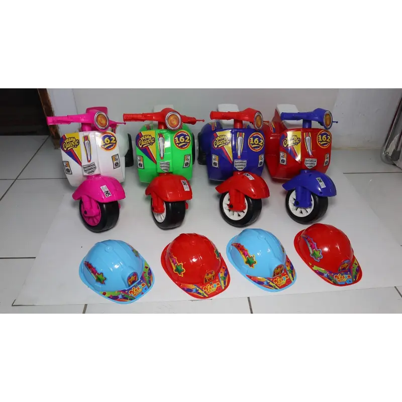 Sepeda Motor Vespa Mini Anak VC – Mainan Bisa Dinaiki, Roda Stabil, Cocok Anak Usia 1–4 Tahun 3