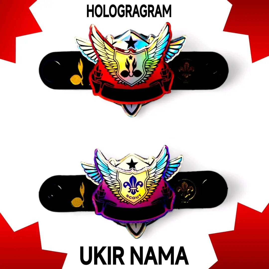 RING KACU TUMPUK CUSTOM,, PENGIKAT KACU, COCOK UNTUK PEMBINA / PENEGAK / PENGGALANG/ SMP / SMA/ UMUM.