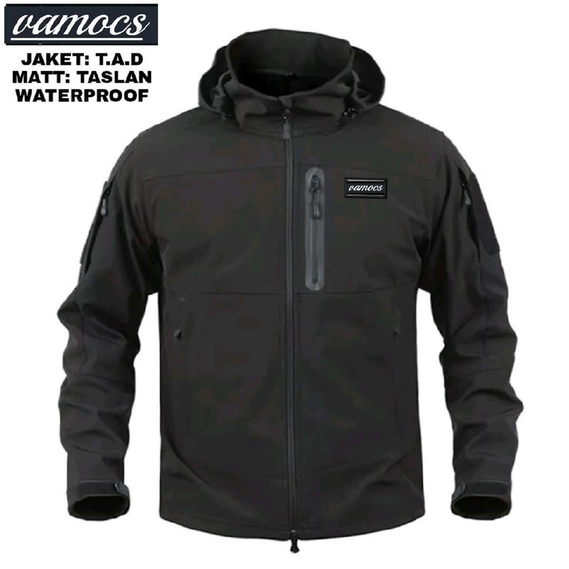 JAKET TAD WATERPROOF ANTI AIR JAKET MOTOR JAKET PRIA KUPLUK BONGKAR PASANG Bomber Outdoor Cowok Gunung 2