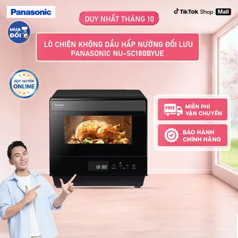 Lò chiên không dầu hấp nướng đối lưu Panasonic NU-SC180BYUE 20 lít