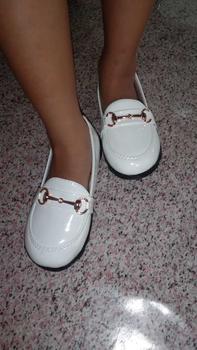 Product Review of SEPATU ANAK PEREMPUAN DOCMART MOTIF KANCING GOLD CANTIK SEPATU FLAT SLIP ON ANAK TERBARU SEPATU SEKOLAH ANAK WANITA COCOK UNTUK HARIAN FORMAL SANTAI LIBURAN SEPATU ANAK TERLARIS MURAH KUALITAS PREMIUM fashion pantofel from W**a ** 1