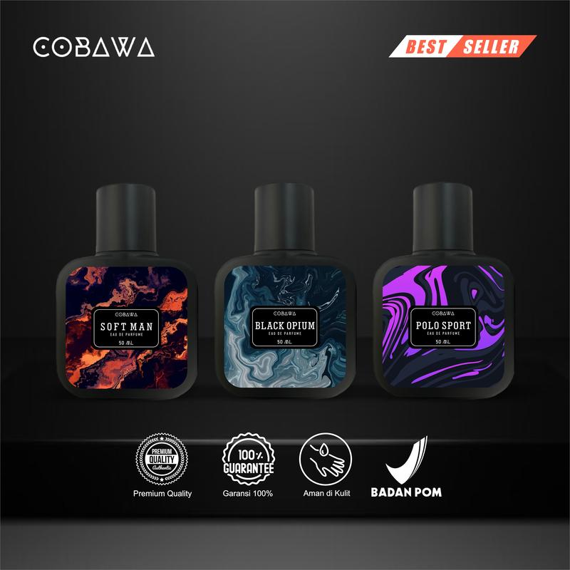 PARFUM SPECIAL Cobawa Eau De Parfume 50 ml Parfum Cowok Perfume Tubuh Wangi Perempuan Pria 3