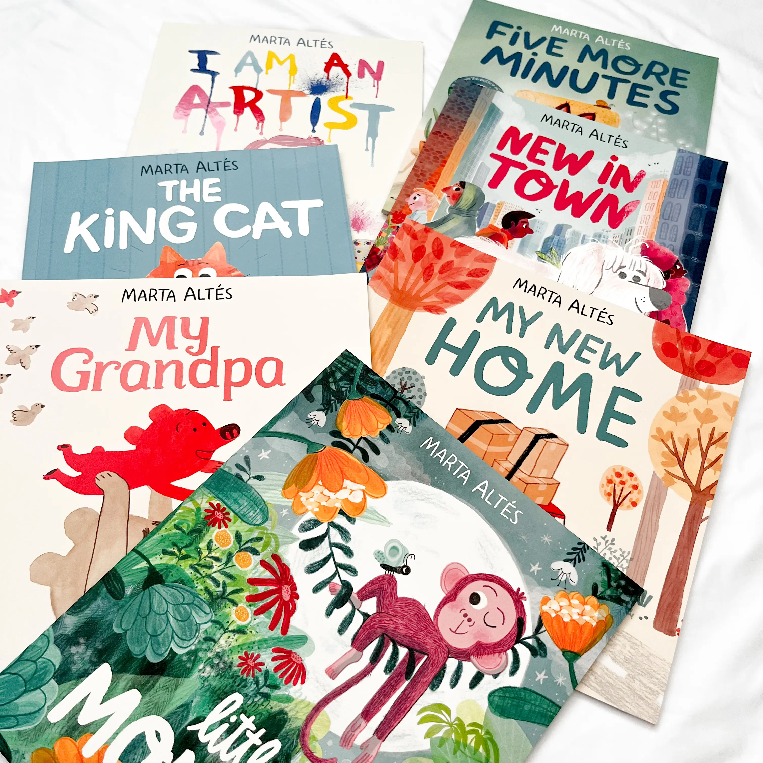 [SG STOCK] Children's Books by Marta Altés (My New Home, Little Monkey, Five More Minutes, The King Cat) Paperback