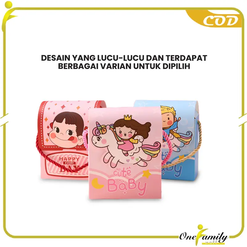 [COD] OFM C1057 Goodie Bag Ulang Tahun Anak Motif Balon Tas Bingkisan Birthday Kartun Lucu 6