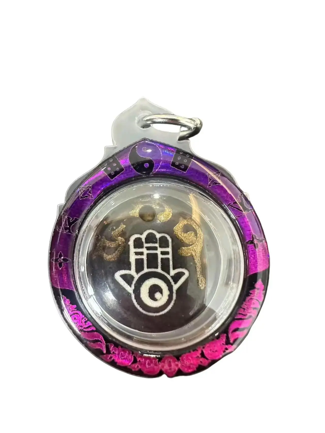 Aj Arm-first batch round small locket-thai fengshui ornaments
