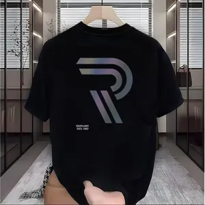 【COD】Kaos Pria Keren 2025 Lengan Pendek Bahan Katun Model Terbaru Gaya Amerika |  T-Shirt Unisex