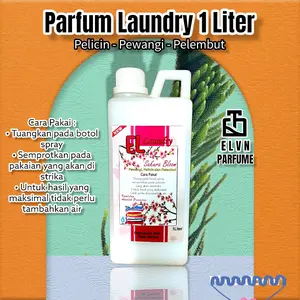 Parfum Laundry 1 Liter Pelicin, Pelembut & Pewangi Cairan